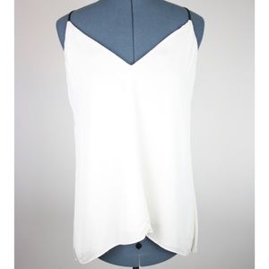 NWT - Milly - Silk V-Neck Fly Away Tank